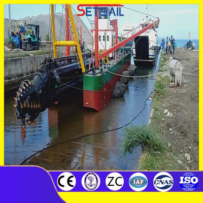 China 16-65m Lengte D-1 Shijiazhuang Kingda Sand Pump Cutter Zuigdrager voor zandwinning Te koop