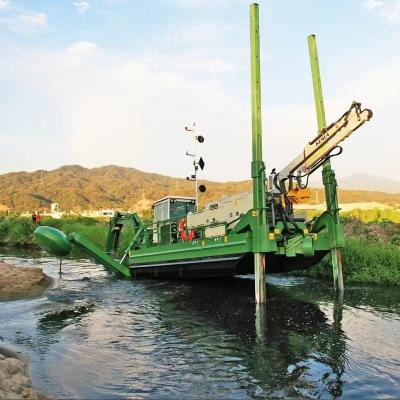 China CTS-Schlitten-Typ Vollautomatischer Amphibien-Fluss-Sandbagger für Graben und Leistung zu verkaufen