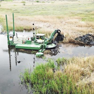 China Dieselbetriebene Mehrzweck-Amphibien-Eimer-Dräger mit einer Kapazität von 120 m3-700 m3/h zu verkaufen