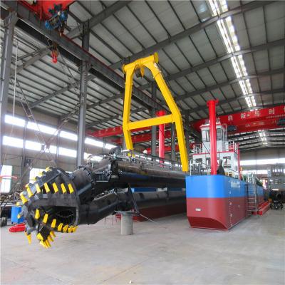 China 20 Inch Riverbed Sediment Material Soil Rock Cutter Suction Dredger voor aanpassing Te koop