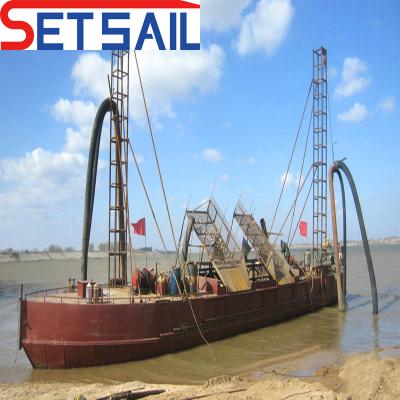 China 12 Inch Jet Suction River Sand Pump Dredger for Sand Dredging and Coastal Protection for sale