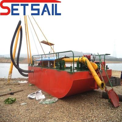 China Dredger met rivierzandpomp met straalzuiging met CTS-slottype en 4kw-200kw straalpompvermogen Te koop