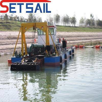 Chine Coût d'expédition Puissance du moteur diesel Trailing Suction Hopper Dredger avec pompe hydraulique à vendre