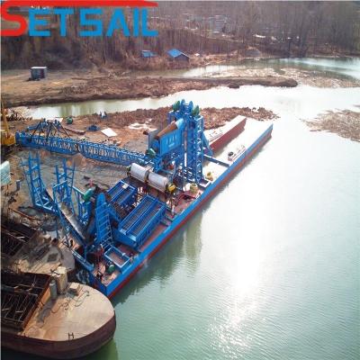 China Goldbergbau-Dredger mit lebenslangem Kundendienst und Proben zu verkaufen