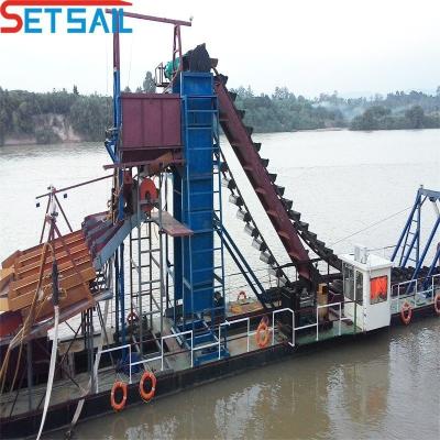 Cina Dredger a catena di ferro fuso di tipo ciclone per l'estrazione della sabbia in vendita