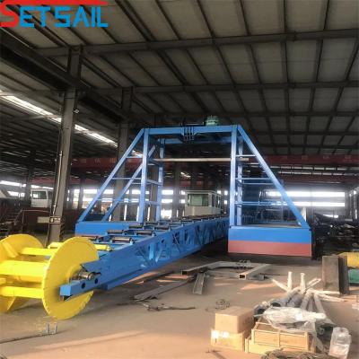 China Customized 86-100PCS Chain Bucket Diamond Mining Dredger with Centrifuge Machinery for sale