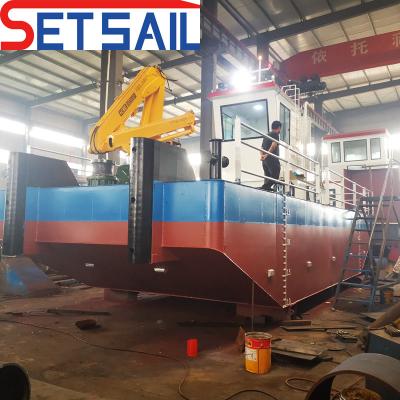 China Main Engine Cummins High Speed Service Working Ship with Full Automatic Control System for sale