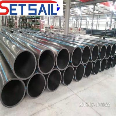 China HDPE Material Round Pipe for City Sewage Pipeline Length 12.8m/Root Round for sale