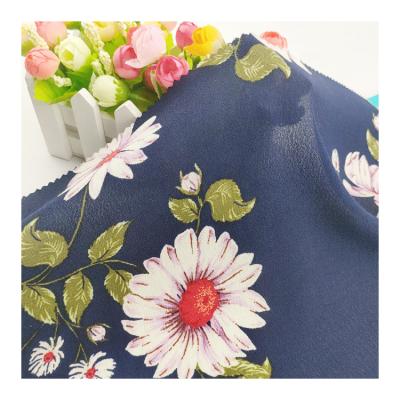 China New Arrival Good Quality Floral Crepe Fabric QUICK DRY Viscous Rayon Printing Fabric Material For Clothing for sale