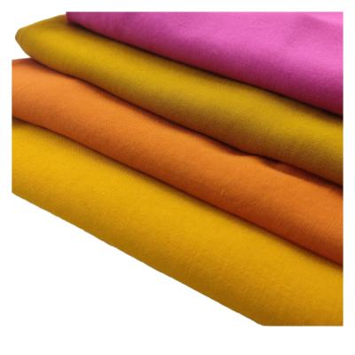 China Shaoxing Keqiao High Quality Rayon Fabric 45X45 Soft Rayon Moisture-absorbent Plain Woven Fabric For Ladies Dress for sale