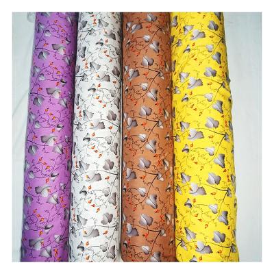 China Wholesale cheap floral printed 100% viscous poplin fabric print ready goods rayon fabric QUICK DRY factory fabric for women dress for sale