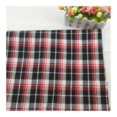 China Breathable Factory Direct Selling Beautiful Checks Yarn Dyed Cotton Fabric For Pajama Shirt for sale