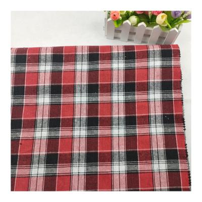 China Factory Sale Checks Breathable Direct T/C 65/35 Yarn Dyed Fabric Beautiful For Pajama Shirt for sale