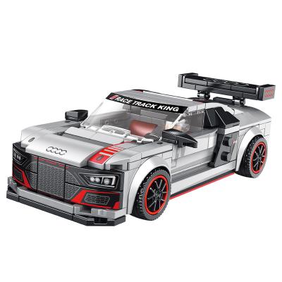 China Assembled building Toy Panlos 666014 building block car with ABS plastic car sports car toy model for sale