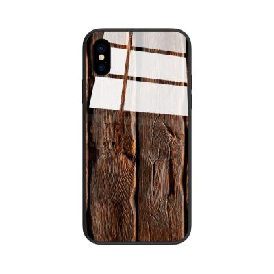 China Offer costomized picture in Hisam side wood phone case customer design tempered phone case for cell phone case for sale