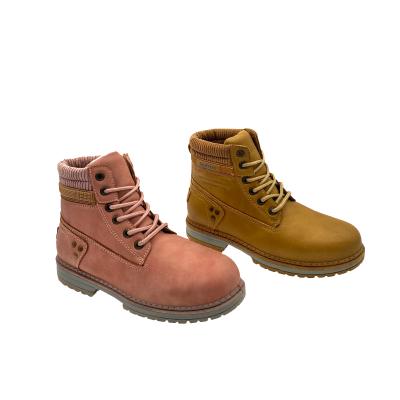 China 2022 Female New Fashion Lady Flat Walking Dr. Machining Leather Martin Snow Boots Ladies For Women Shoes for sale