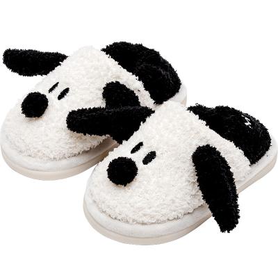 China New Design Flat Warm Children's Casual Shoes Light Weight Children's Winter Fluffy Indoor Slippers for sale