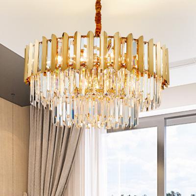 Chine Art Design Led Chandelier Lighting For Living Room Creative Home Gold Crystal Light Fixture Luxury Interior Decoration Lamp à vendre