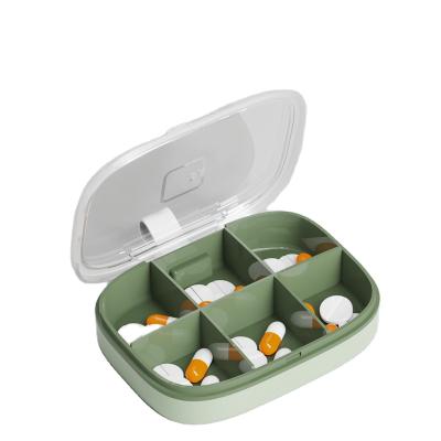 China Smart Pill Box Eco-friendly Weekly Pill Organizer Plastic Mini Medical Pill Box 7 Days for sale