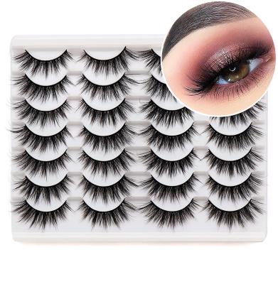 China Lasheswholesale Vendor Long Natural Soft 3D Mink False Eyelashes Eyelash Packaging Box Custom Vending Machine for sale