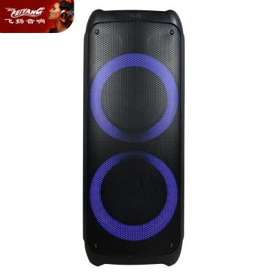 China LED Rechargeable Mobile Wireless Talking Flashing Light 12 Inch Party Karaoke Speaker Caixa de som With Microphone for sale