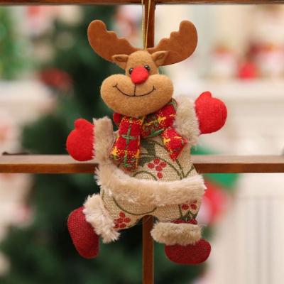 China Santa Claus Snowman Christmas Tree Pendant Decorations Hot Sale Christmas Decorations For Christmas Home Decor No for sale