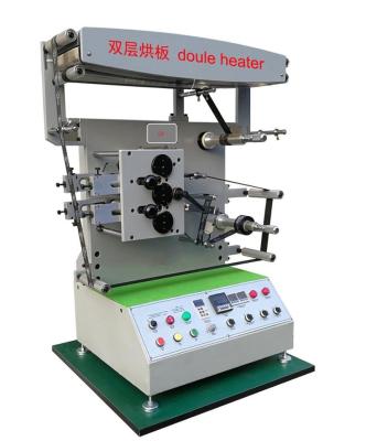 China Factory Automatic Flexo Printing Machine Satin Label Ribbon Label Flexible Color Label Printer for sale