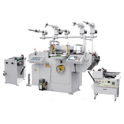 China Factory automatic adhesive label (logo) die cutting machine for sale