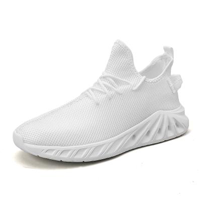 China White Mesh /Quick-Drying Light Running Shoes Men Mesh Sports Shoes Factory Wholesale Custom Logo Men Shoes for sale