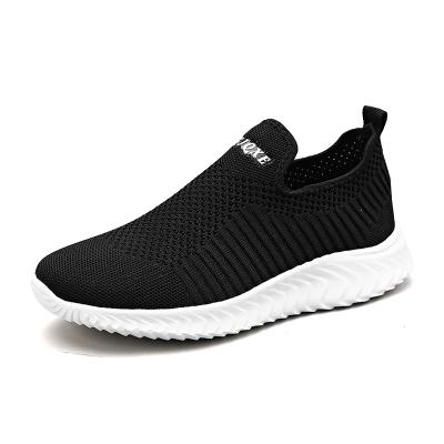 China Mesh /Quick-Drying Autumn New Style Men's Running Shoes Sport Lightweight Breathable Sneakers Loafers Slip On Men for sale