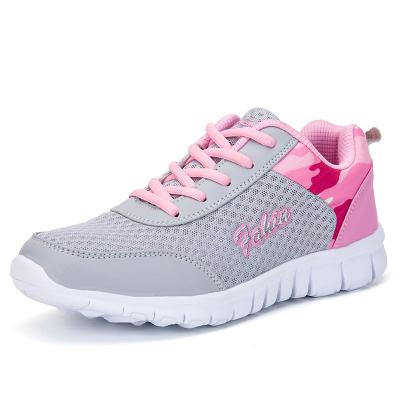 China Lightweight/Comfortable Women's Casual Sports Shoes Mesh Breathable Platform Fashionable Leisure Sneakers for sale