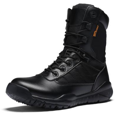 China Men's Military Boots Outdoor Mountaineering Comfortable High Top Breathable Tactical Boots Abandon Boots For Men for sale