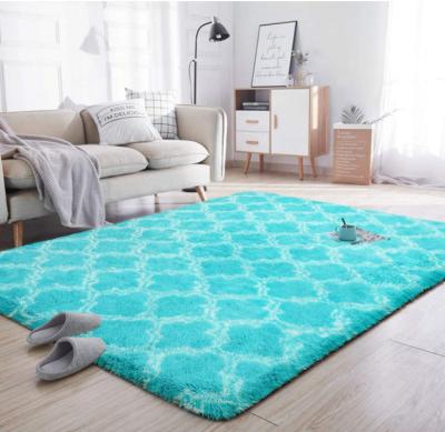 China Small Sofa Living Room Indoor Indoor Ultra Soft Soft Faux Fur Rectangle Fluffy Area Rug For Bedroom Floor for sale