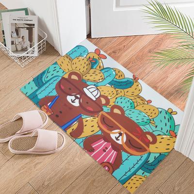 China Washable Yarn Spool Printed Rug Both Rugs With Modern Design for sale