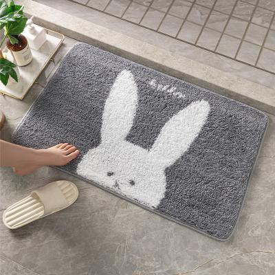 China High Quality Washable Decorative Entrance Anti Slip Hotel Quick Dry Bath Mat for sale