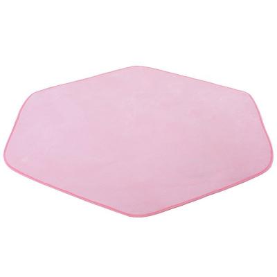 China Girls Home Kids Mat Princess Cushion Floor Rugs Play Tent Blanket for Hexagon Blanket for Kids for sale