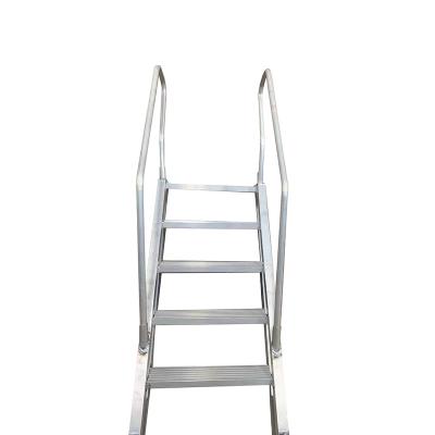 China Marine Hardware High Quality Aluminum Marine Bulwark Ladder For Boat for sale