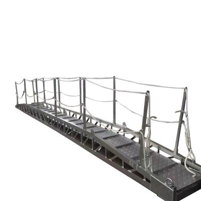 China Aluminum Marine Boat Gangway Wharf Marinas Ladder for Boat for sale