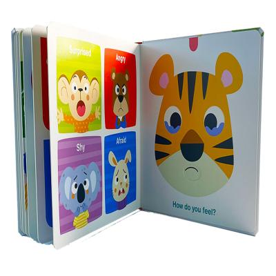 China Children Education Factory Custom Eco-Friendly Preschool Learning Board Books Lift the Flap Story Book For Children for sale