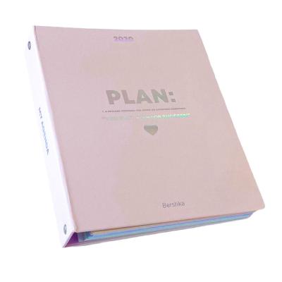 China Educationa OEM Customized Agenda Book Printing Services Full Color Hardcover Plan Book Loose-Leaf Book From China for sale