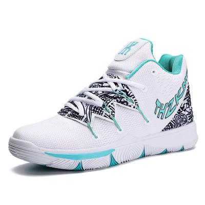 China Sport Shoes Ankle Protect Men's Outdoor Basketball Shoes Shock-Release Sports Mens Lace Up Sneakers Back Customization for sale