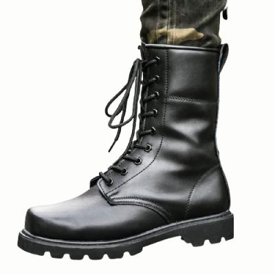 China 2021 CoolbBoys Waterproof Men's Tall Black Boots Outdoor Wearable Shoes Large Size Customized Boot Waterproof For Men for sale