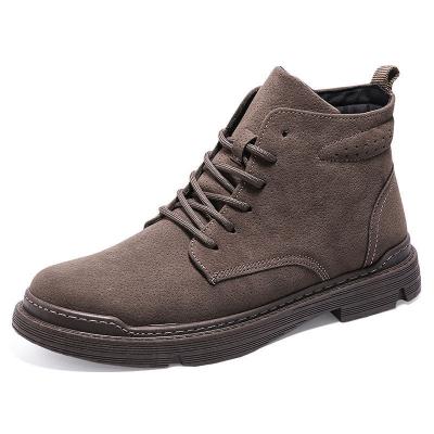 China Deodorization Ankle Boots Custom Design Hombre Zapatos Classic Outdoor Leisure Men's Comfortable Hiking Boots for sale