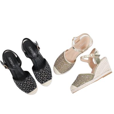 China Wholesale Fashion Trend Sneaker Custom Design Comfortable Platform Wedge Sandal For Woman for sale