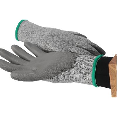 China Durable hand protection nitrile coated to cut heavy duty PU 15 gauge industrial safty working gloves for sale