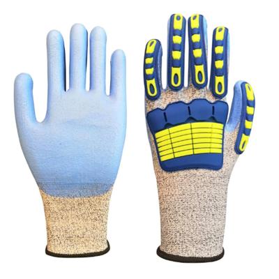 China Wholesale Durable Anti-Cut And Safety Hand Protection Anti-vibration Working Gloves For Mechanic for sale