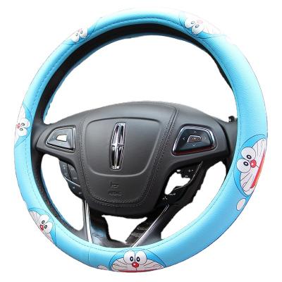 China beach & Vacation Bing Short Fur Keep Warm Girly in Winter 38CM Diameter Car Steering Wheel Cover for sale