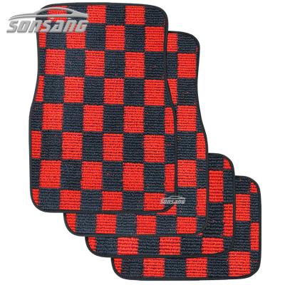 China Original Factory Competitive Wholesale [Sansheng] Universal [Sansheng] Car Floor Mat Car Foot Cover Car Foot Mat Velvet for sale