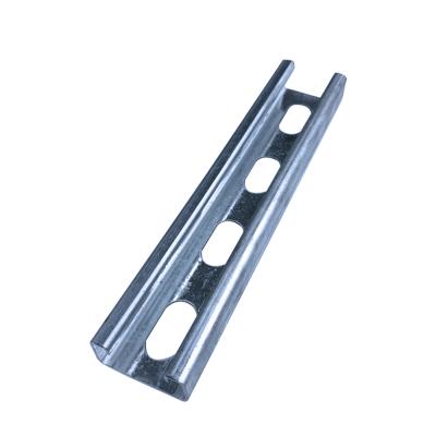 China Hot Selling Galvanized Steel Support System C Beam Strut C Channel U Channel Price for sale