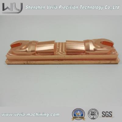 China High Precision CNC Machining Copper Part / CNC Brass Part Electrode Component OEM Service for sale